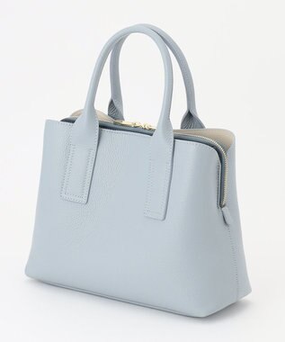 自由区 【MILOS】センターファスナートートバッグ サックスブルー系