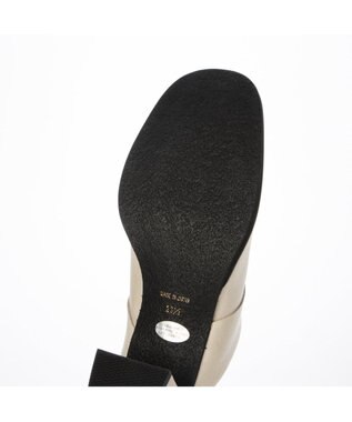 MODE ET JACOMO <D'ICI>クラシカルチャンキーヒールミュール アイボリー