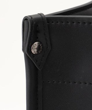 Y'SACCS リサイクルレザー　バインダーA4トートバッグ ブラック
