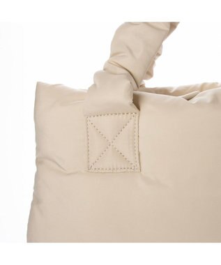 UNBILLION カシュカシュ cachecache / パディングドロストハンドルトート アイボリー