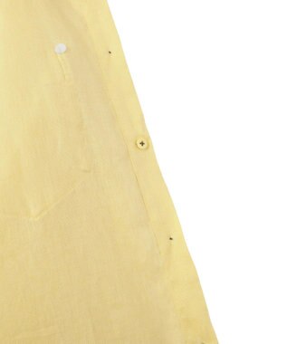 YECCA VECCA 3wayフレンチリネンシャツ Yellow