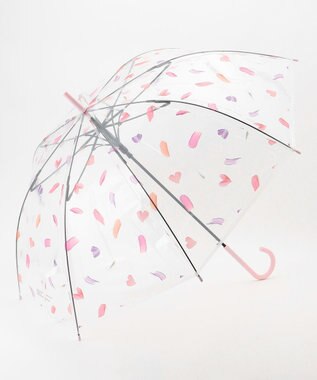 ANY SIS 【WEB限定】フラワープラスチック アンブレラ ピンク