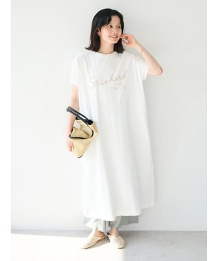 CRAFT STANDARD BOUTIQUE レーヨンワイドパンツ Sax