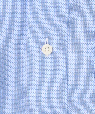 J.PRESS MEN 【PREMIUM PLEATS / 形態安定】バスケットドビーシャツ / B.D. サックスブルー系