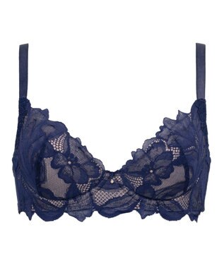 BRADELIS New York 【BRADELIS New York / 育乳補整ブラ・STEP1 集める】ジャスミンステップ1ブラ24A1 ネイビー