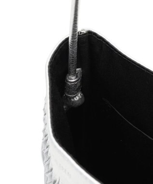 23区 NOMADIS DANCE フリンジ ポシェット (シルバー) シルバー系