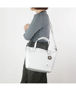 PELLE BORSA 2way トートバッグ Alive アライブ 4412 ホワイト