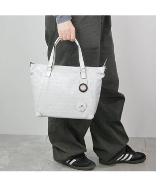 PELLE BORSA 2way トートバッグ Alive アライブ 4412 ホワイト
