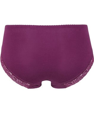 Wing ペアショーツ　【スキマフィットブラ】　身生地部綿混素材　KB2362とペア　はきこみ丈あさめ　ウイング／ワコール　KF2862 ワイン