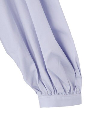 Green Parks ２ｗａｙフリルハイネックブラウス Sax