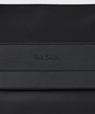 Paul Smith ナイロンブライトストライプトリム トートバッグ ブラック