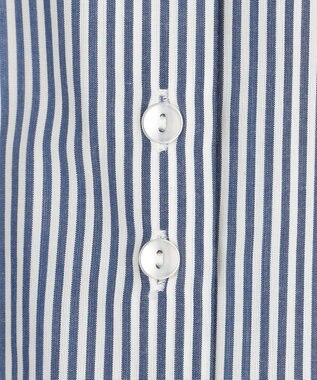 ANY 【UVカット/吸水速乾/抗菌防臭】エニィファンクション 袖フレアブラウス ブルーロンスト