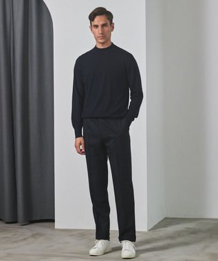 GOTAIRIKU セットアップカラー有【洗える/ストレッチ/シワになりにくい】ZERO TRIA ウォッシャブルパンツ(25年モデル) ネイビー(セットアップジャケット有)