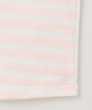 組曲 KIDS 【150-160㎝】【UVケア】グリーンバンド Tシャツ ピンク系1