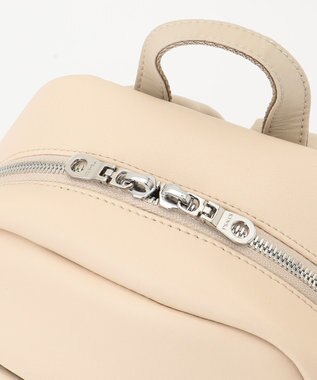 Y'SACCS 【ムック本掲載】ブロックモチーフリュックサック アイボリー