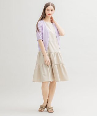 TOCCA 【洗える！】BEACH ドレス ベージュ系