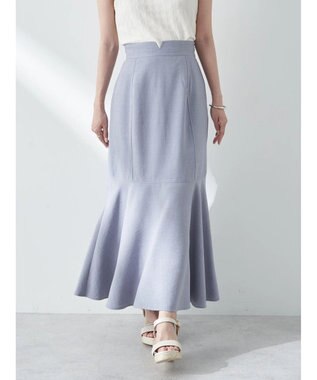earth music&ecology リネンライクマーメイドスカート