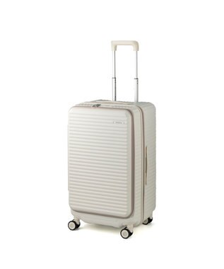 ACE BAGS & LUGGAGE EDGELINK CRUZBOX スーツケース フロントオープン 74/85L エキスパンド機能 05806 エッジリンク アイボリー
