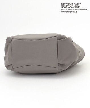 Y'SACCS SNOOPYデザイン　ギャザー2wayミニトート グレー