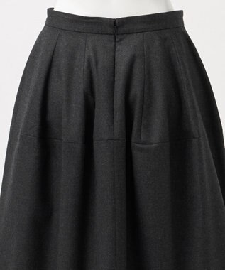 23区 【R(アール)】メリノシアーレイヤード スカート グレー系