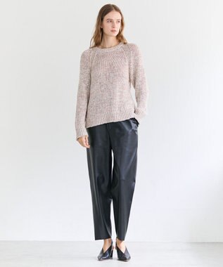 BEIGE， OPAL / チャンキーニットプルオーバー Color mix