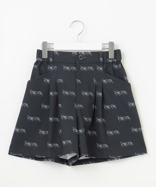 23区GOLF 着用動画あり【辻梨恵プロ着用】ロゴプリントショートパンツ ネイビー系5