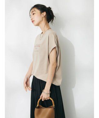 CRAFT STANDARD BOUTIQUE ＧＥＮＩＡＬ　プリントプルオーバー Brown