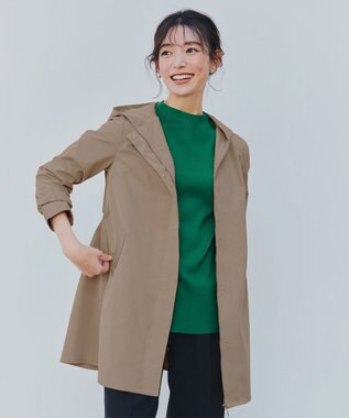 Tiaclasse 【洗える】ハイネックニットプルオーバー グリーン