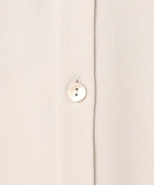 自由区 【前後着用可能】クレープストレッチドルマンスリーブ ニット ベージュ