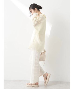 earth music&ecology レースパンツ Off White