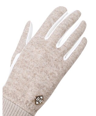 DAKS 【DAKS GOLF】ニット＆羊革グローブ