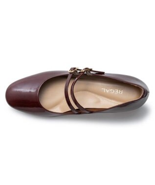 REGAL FOOT COMMUNITY 【リーガルレディース】F52R ダブルストラップパンプス パンプス ワインエナメル