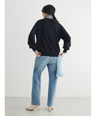 Green Parks ■ＡＪＵＧＡ．×ＧＰ　レイヤードハイネックニット Black