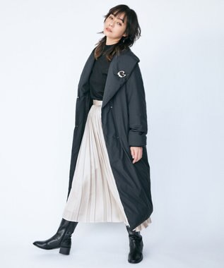 ICB パールラインブローチ ゴールド系