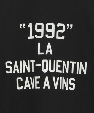 AMERICAN HOLIC カレッジロゴロングTシャツ Black