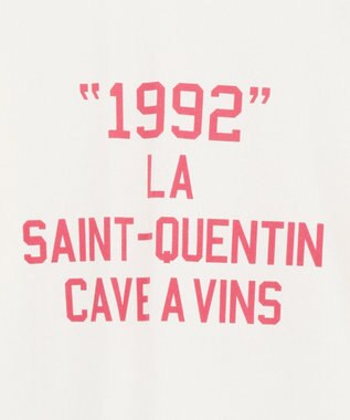 AMERICAN HOLIC カレッジロゴロングTシャツ Gray Mixture