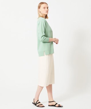 BEIGE， HOLLY / Vネックカーディガン Sage