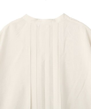 AMERICAN HOLIC 【WEB限定】接触冷感バンドカラーシャツチュニック Ivory