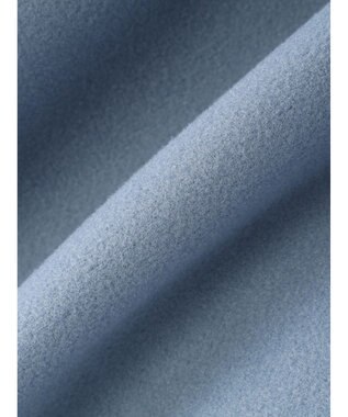 earth music&ecology ２ｗａｙカラーロングコート Blue