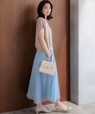 組曲 S 【先行予約】シアー ニットT ベージュ系