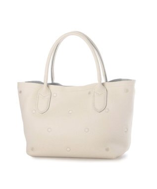 UNBILLION ペルケ perche / 牛革ドット刺繍2wayトートS