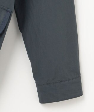 JOSEPH ABBOUD MOUNTAIN 【ECO撥水/起毛裏地】マイクロリップワッシャー ブルゾン ネイビー系