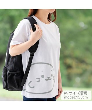 Mother garden しろたん Tシャツ  半袖《前後でつながる柄》 ユニセックス 前後でつながる柄