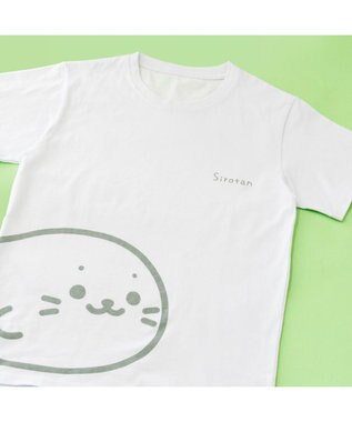 Mother garden しろたん Tシャツ  半袖《前後でつながる柄》 ユニセックス