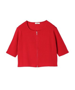 earth music&ecology ダブルジップカーディガン Gray