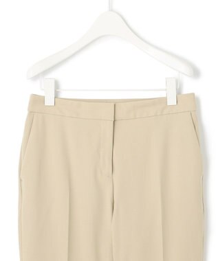 ICB 【洗える】T/Rドライギャバ スティックパンツ ベージュ系