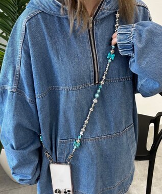 WEGO メタルビーズモチーフストラップ 柄4