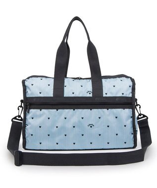 LeSportsac DELUXE MED WEEKENDER/フレッシュブラックハーツ フレッシュブラックハーツ
