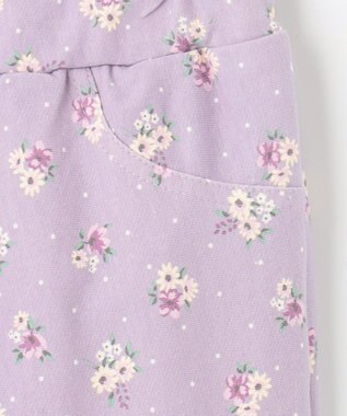 ANY KIDS 7daysガーリーパンツ(カットソー) ラベンダー花柄