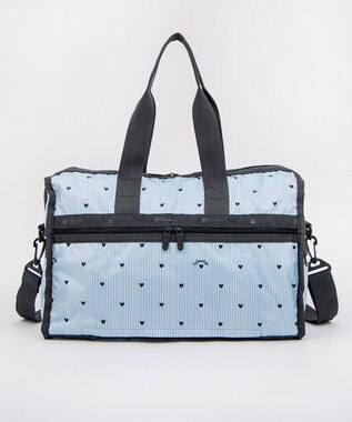 LeSportsac DELUXE MED WEEKENDER/フレッシュブラックハーツ フレッシュブラックハーツ